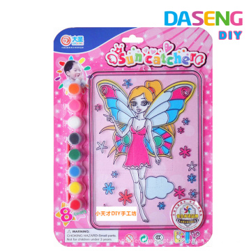 Supply angel suncatcher kits artesanais